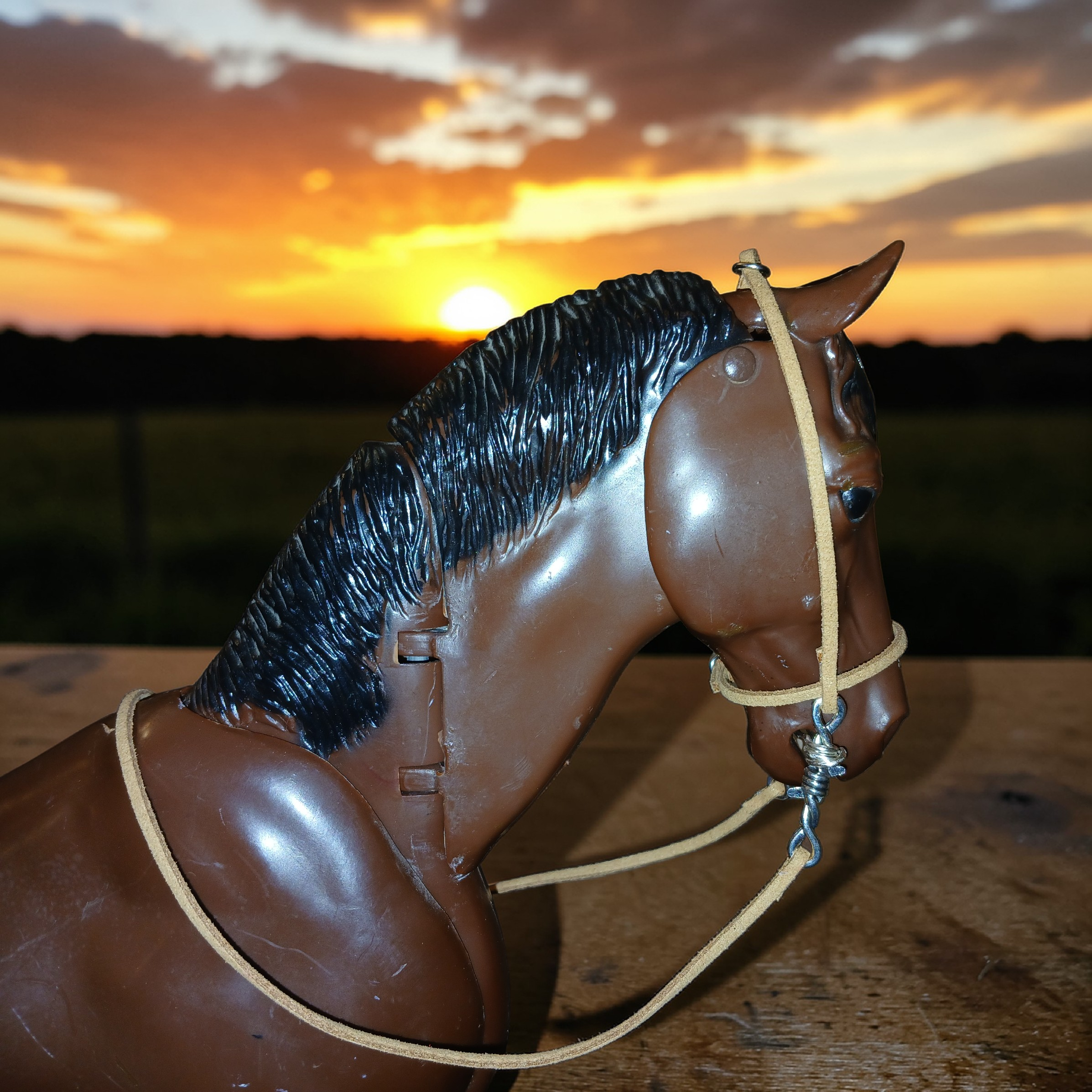 Breyer custom Halter and lead
