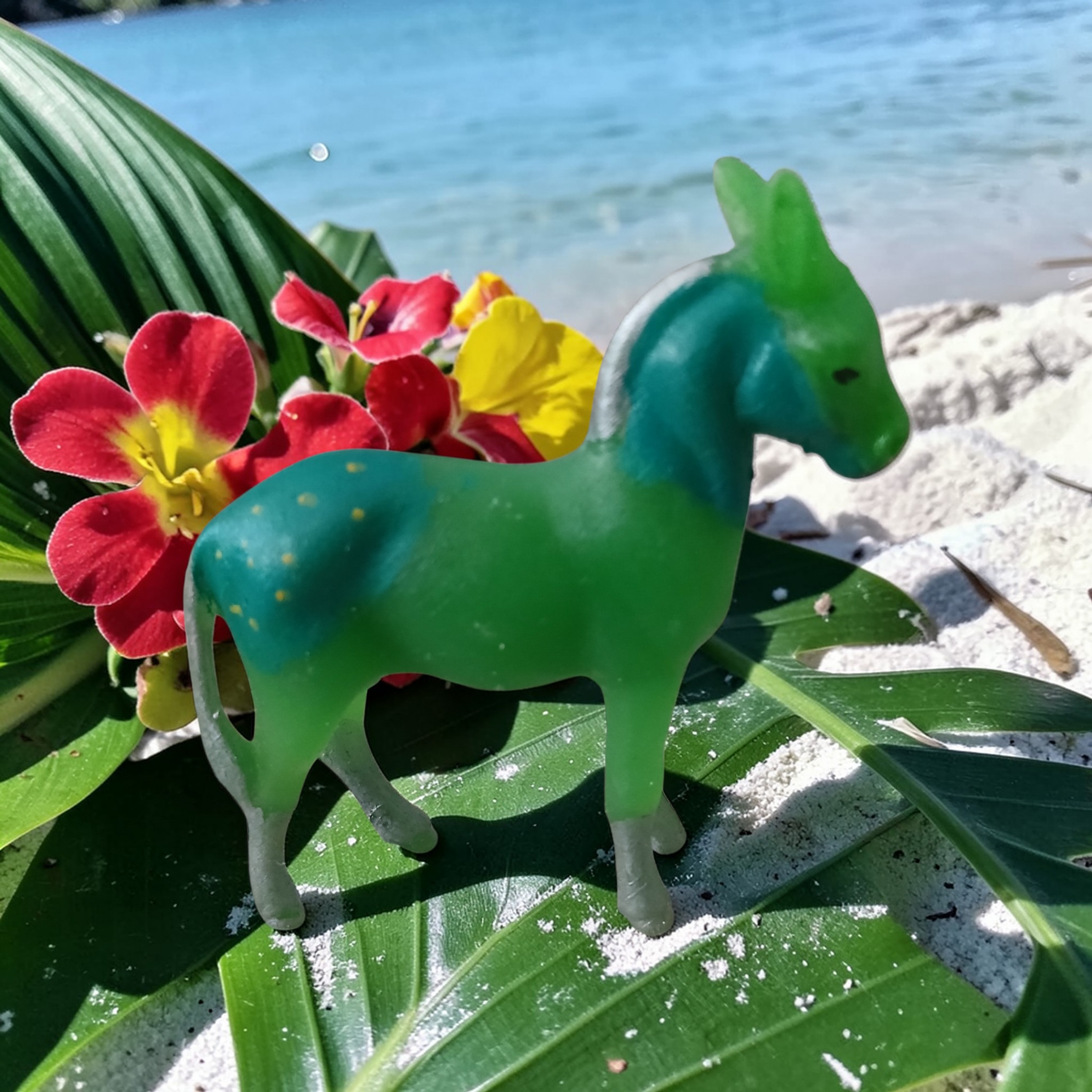 Hartland Mossy Nativity Donkey