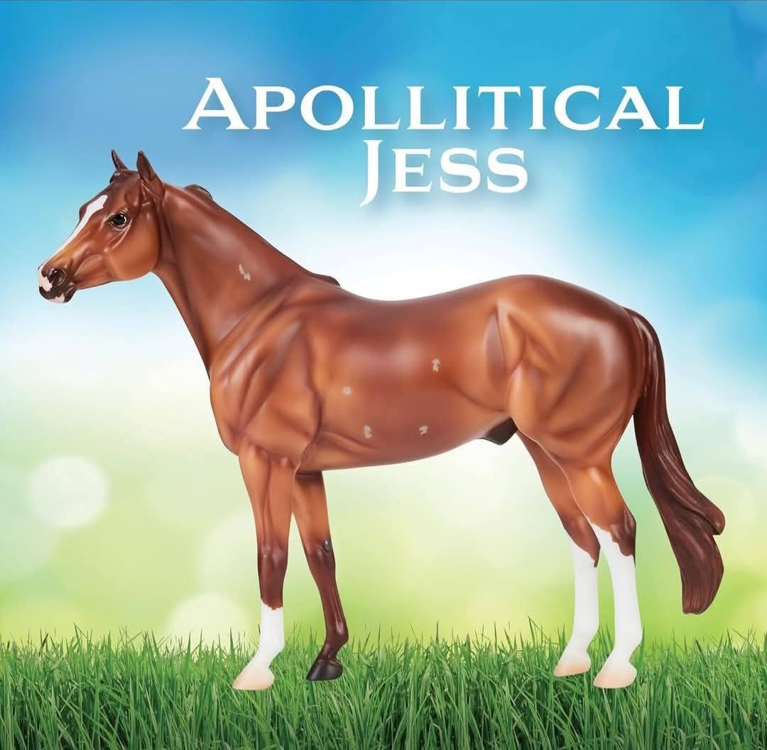 Breyer 2026 Quarter Horse Apolllitical Jess
