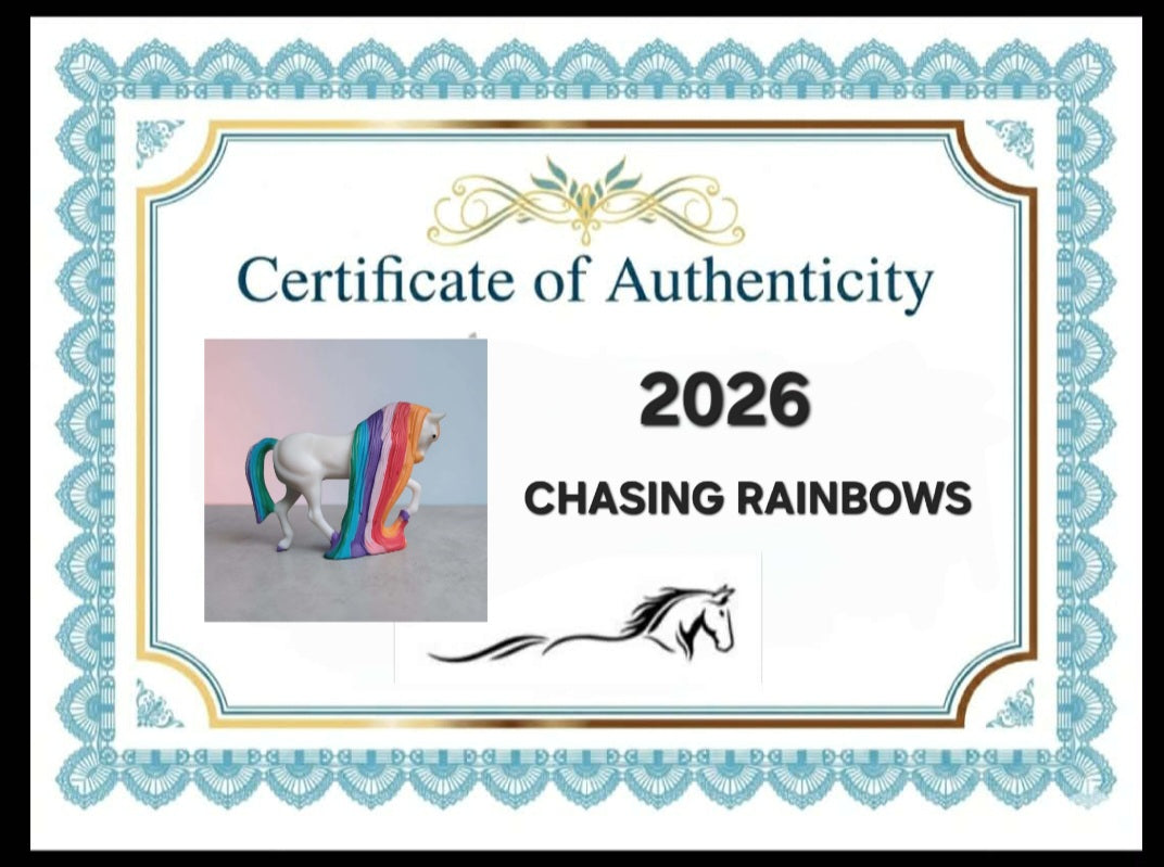 Hartland OOAK Chasing Rainbows extreme custom