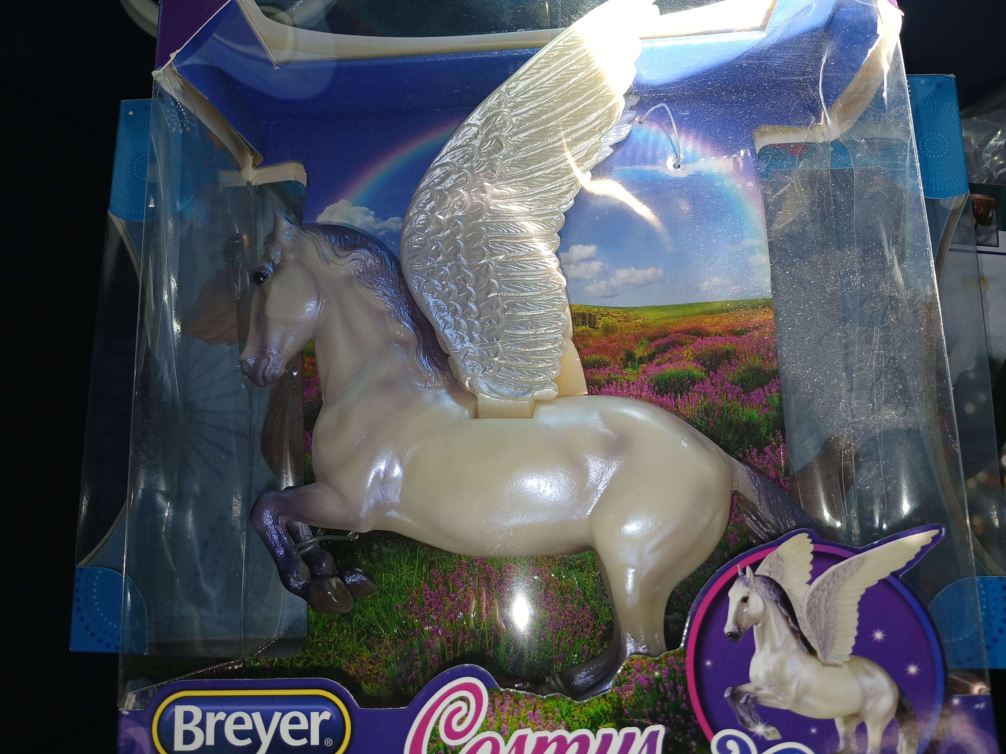 Breyer horse  new in box Pegasus box wear