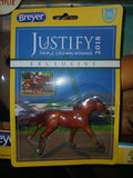 Breyer retired stablemate Justify