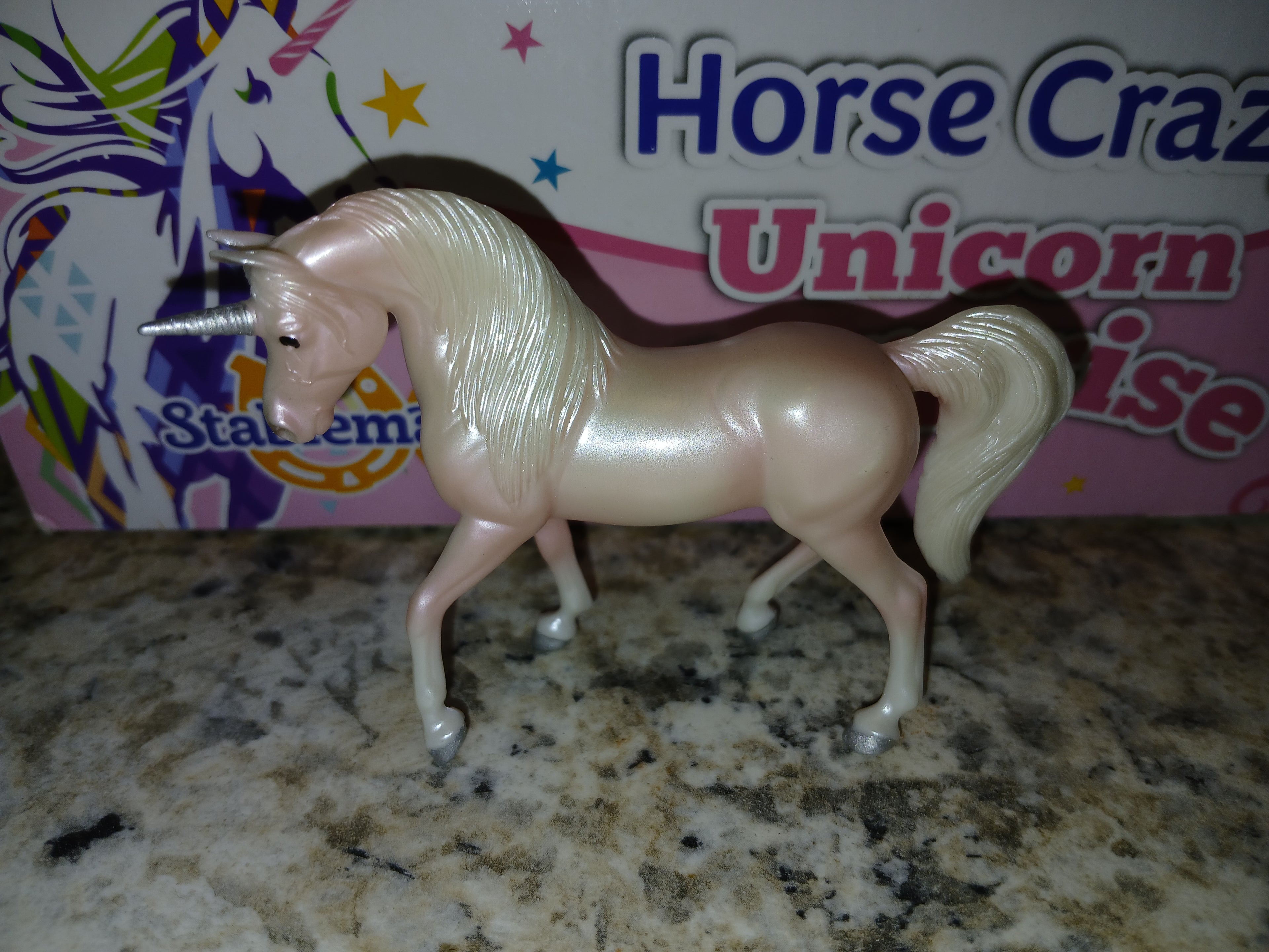 Breyer retired stablemate pink unicorn