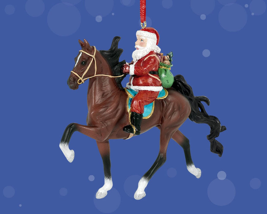 Breyer Ornament NIB Santa Saddlebred