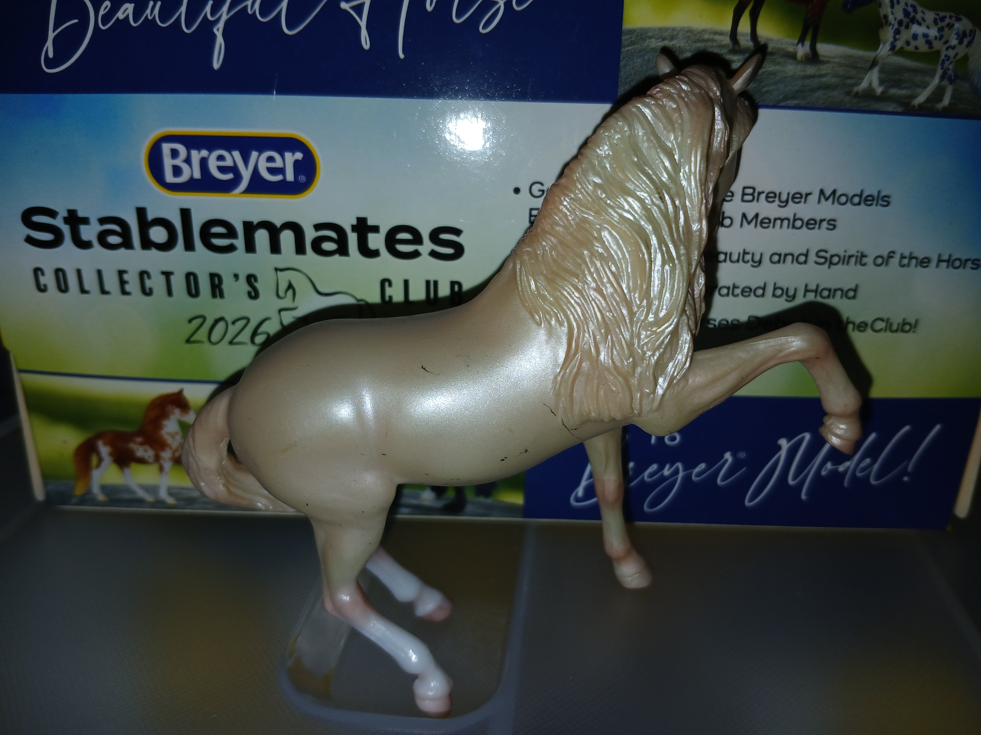Breyer horse  stablemate retired spirit blind bag