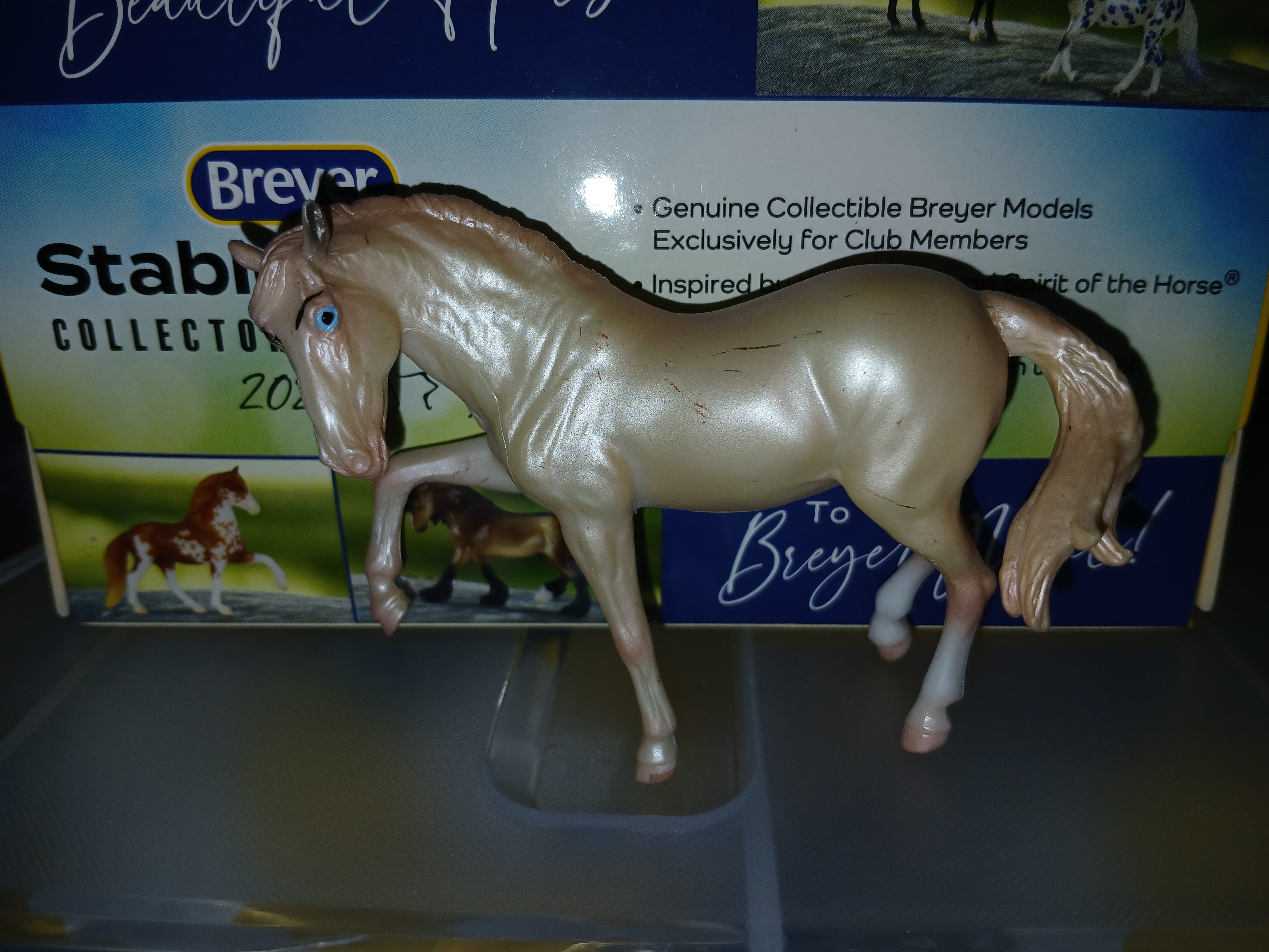 Breyer horse  stablemate retired spirit blind bag
