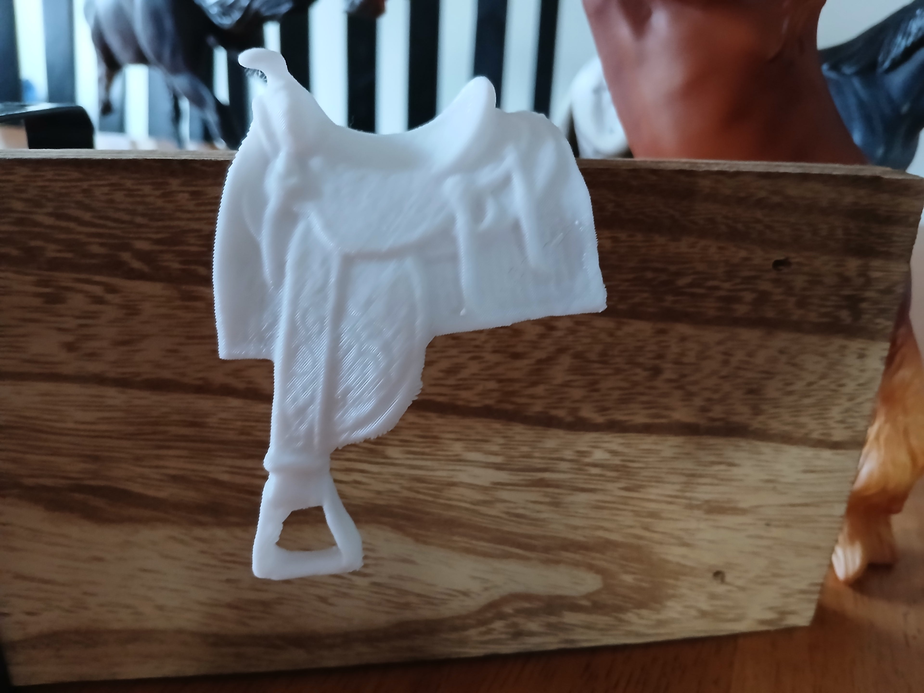 Breyer replacement saddle for prancer horse
