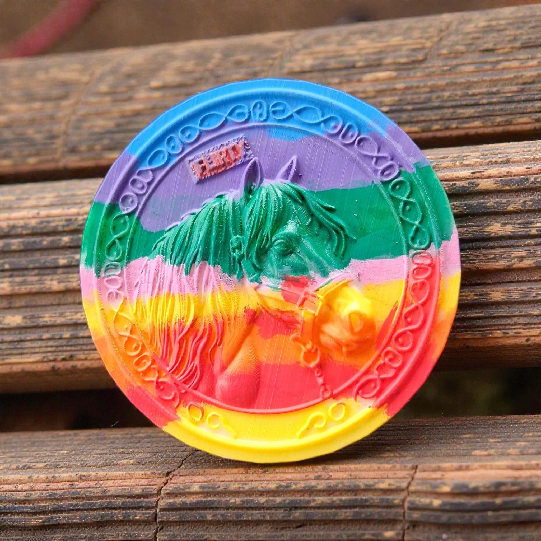 Hartland Flirty special run medallion colorful