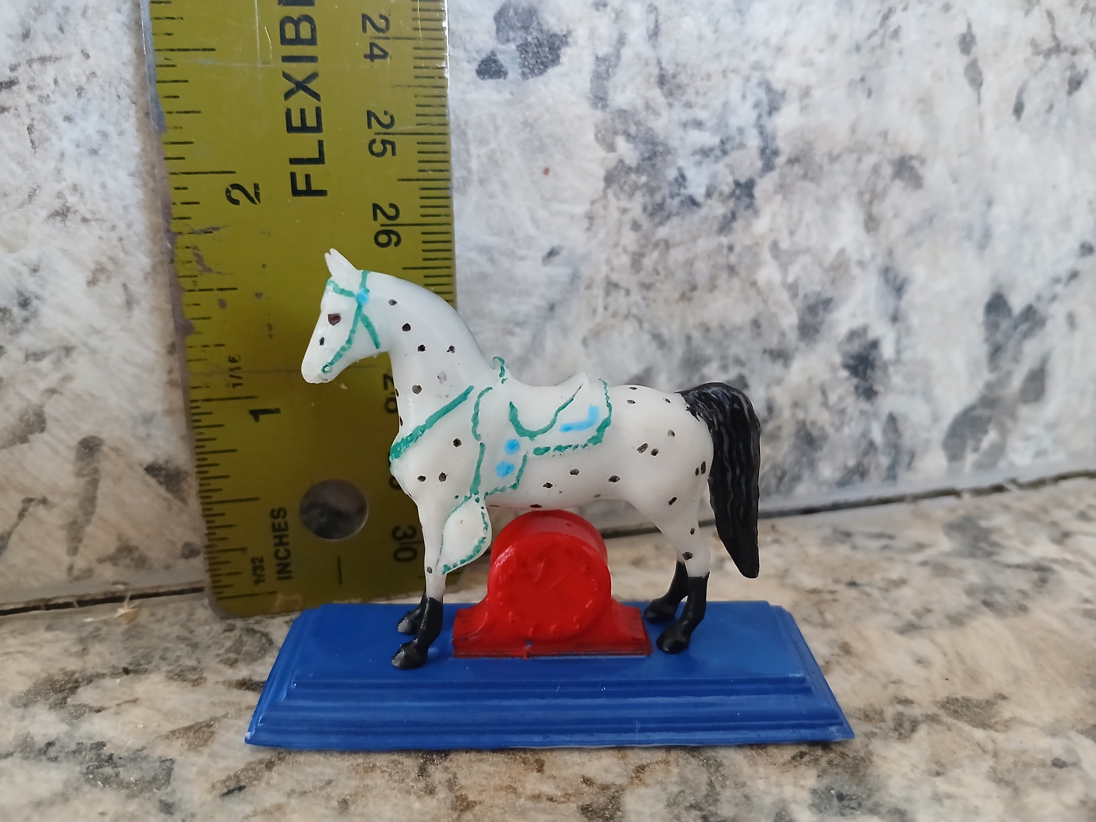 Hartland test Piece mini Champ on Clock base