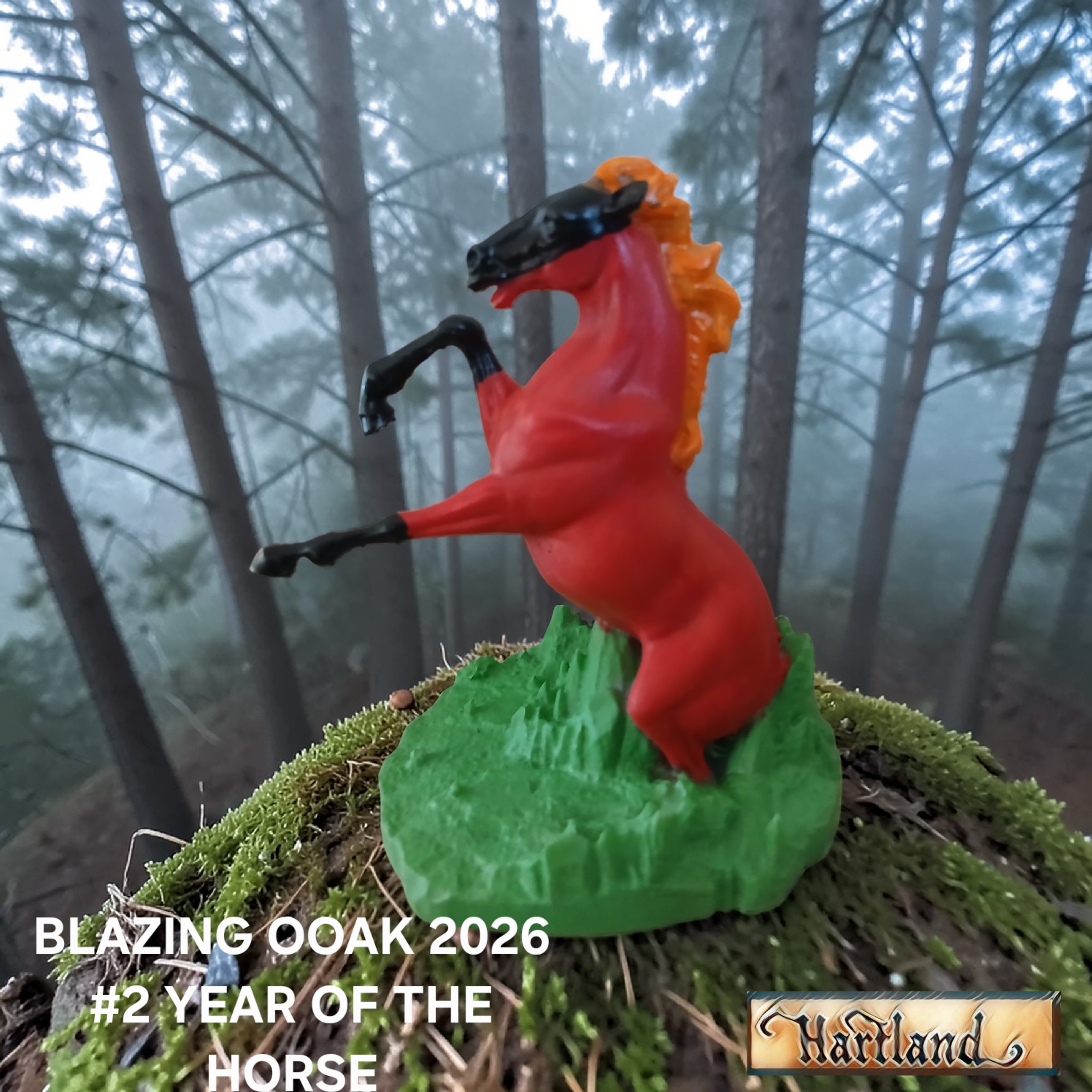 Hartland horse Blazing