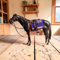 Breyer Custom Kentucky Derby Golden Tempo saddle set