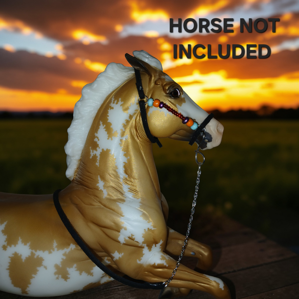 Breyer custom Halter and lead