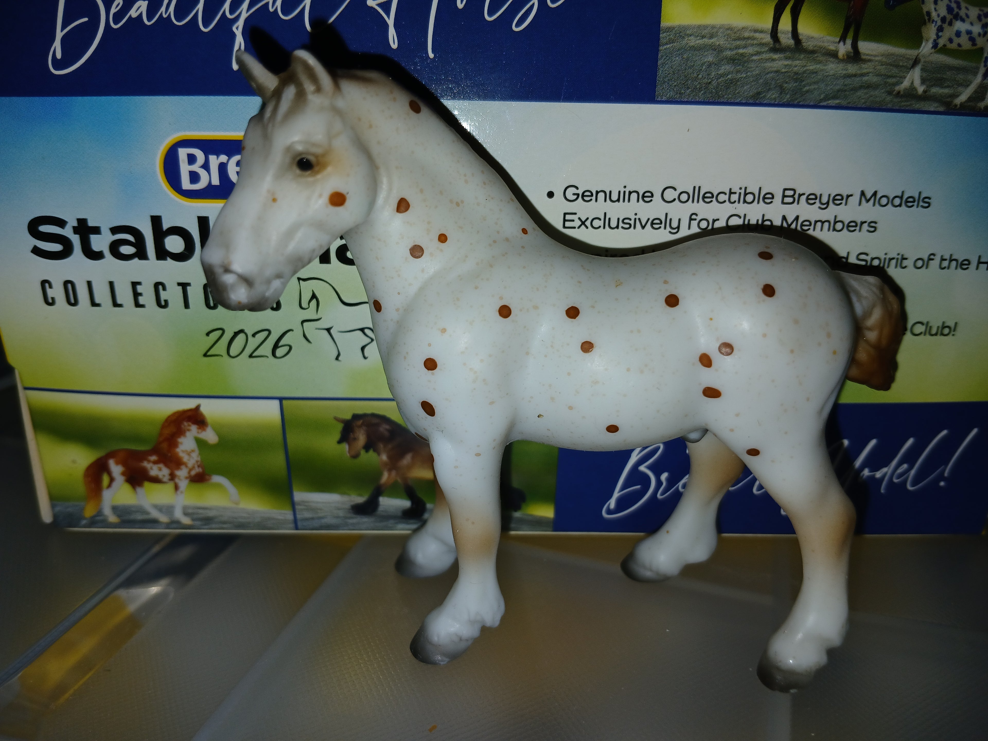 Breyer horse  stablemate retired draft