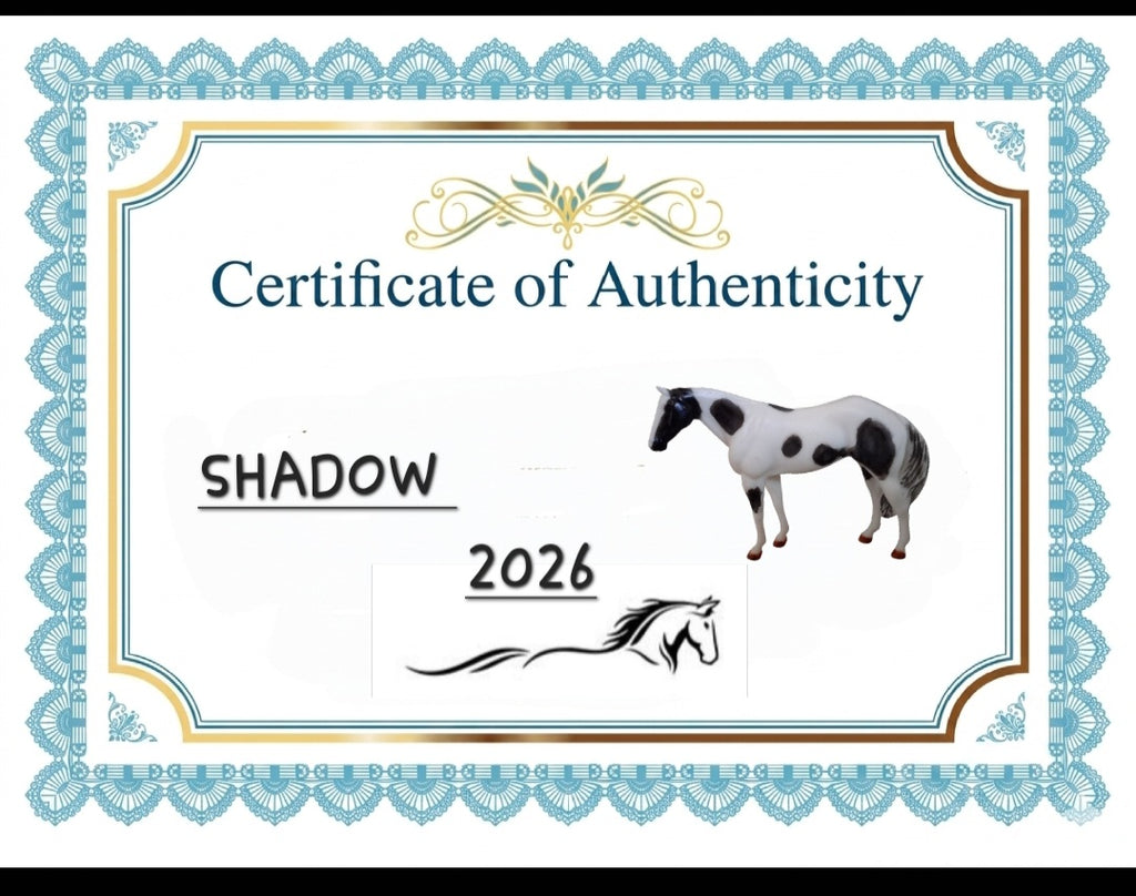 Hartland OOAK Limited edition Laurie Jo Jensen Shadow