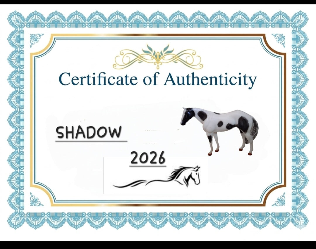 Hartland OOAK Limited edition Laurie Jo Jensen Shadow