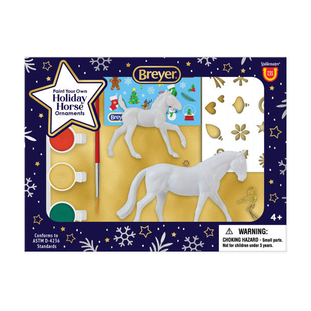 PREORDER 2026 Breyer  NIB paint your own ornament set