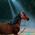 Breyer custom bridle rose bit