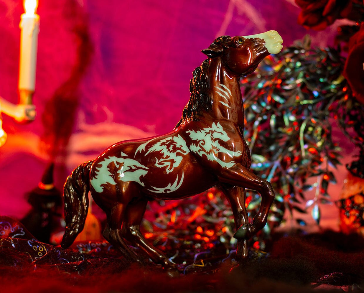 Breyer horse Halloween Beowulf