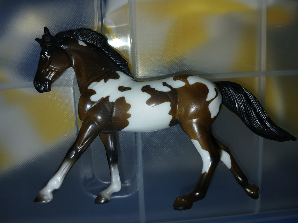 Breyer  stablemate retired paint horse