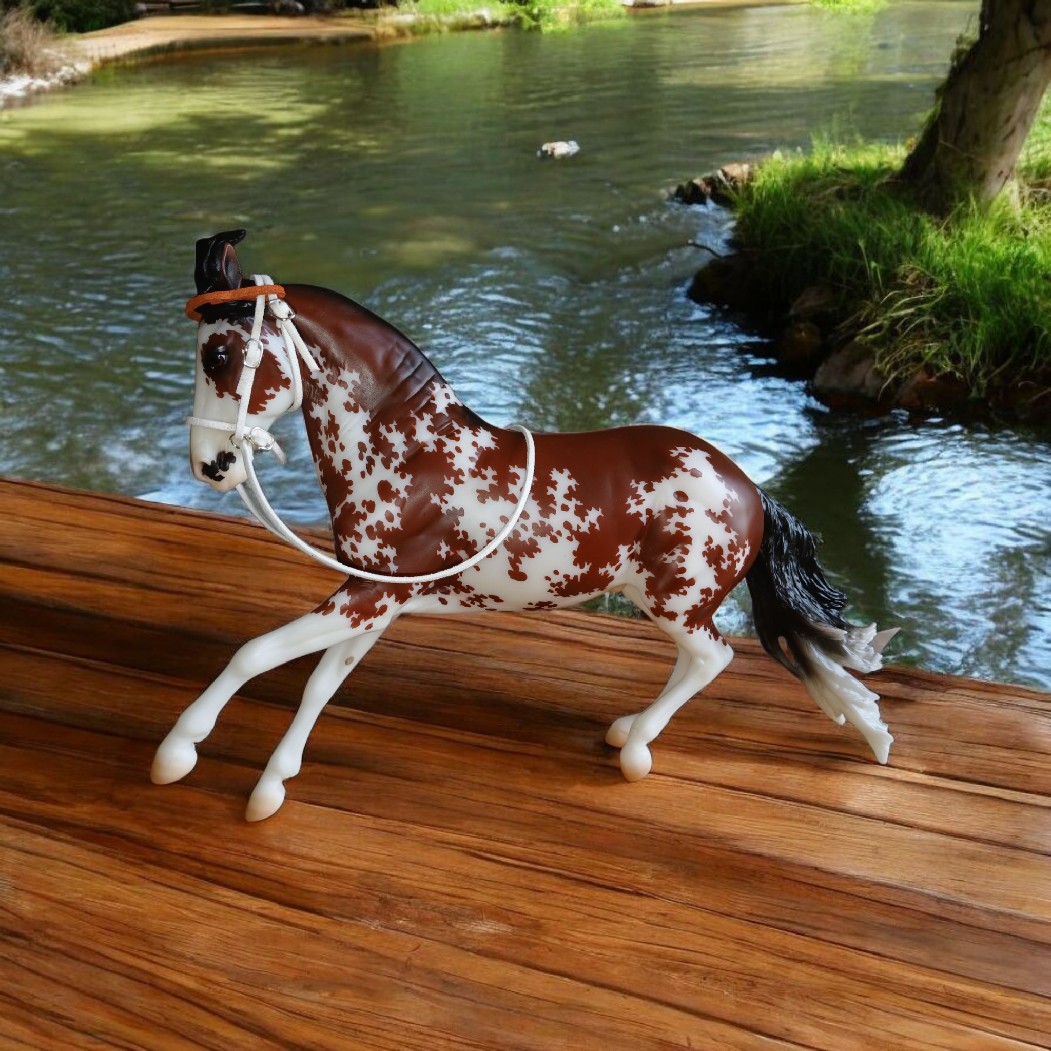 Breyer custom bridle white