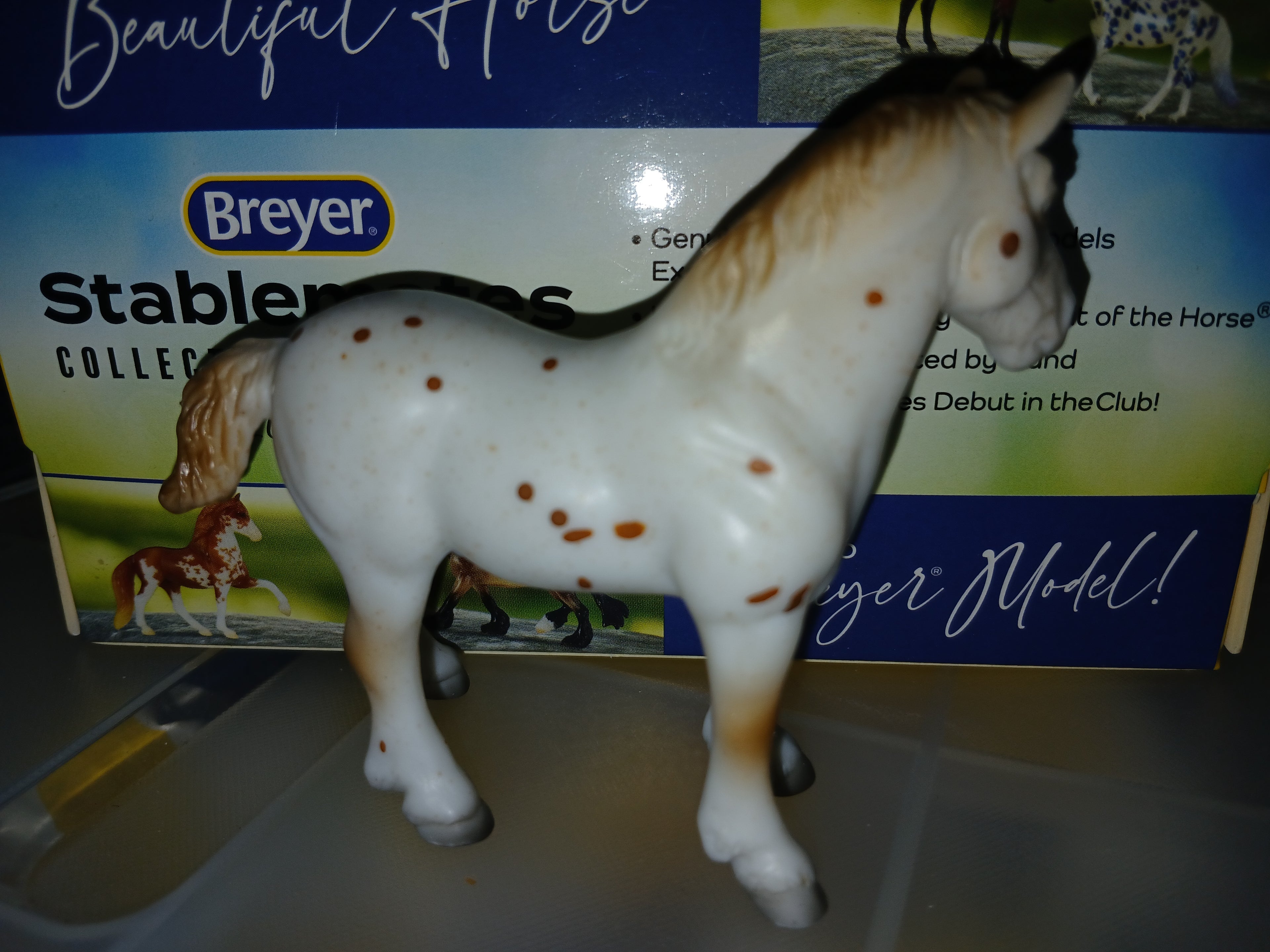 Breyer horse  stablemate retired draft